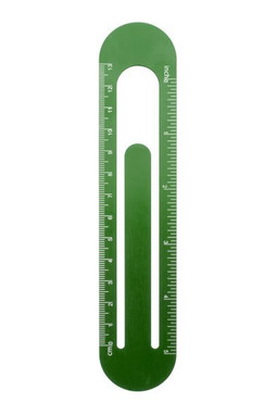 Claps 96121 - Versatile Ruler Bookmark Tool