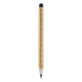 Claps 96171 - Bamboo Hexagonal Pencil with Ruler Function