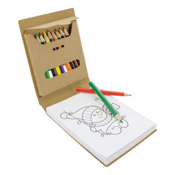 Claps 96176 - Creative Drawing Set with Colored Pencils