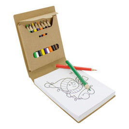 Claps 96176 - Creative Drawing Set with Colored Pencils
