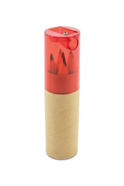 Claps 96204 - Seven Pencil Set with Built-In Sharpener