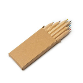 Claps 96205 - Set van 6 Kleurpotloden in Natuurlijke Verpakking
