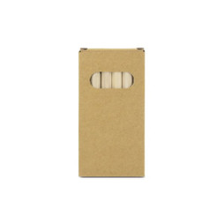 Claps 96206 - Eco-Friendly Set of 6 Colored Pencils in Cardboard