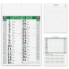 Claps 007 - Classic Monthly Calendar with International Holidays