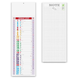 Claps 009 - Vibrant Silhouette Monthly Planner