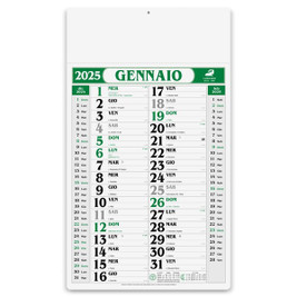 Claps 023 - Reinforced Header Monthly Calendar with Global Holidays