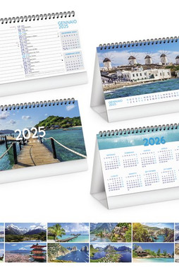 Claps 064 - Calendario Da Tavolo Paesaggi