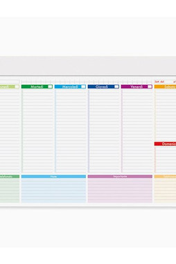 Claps 121 - Planning Multicolor