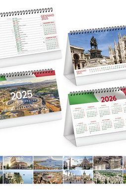Claps 127 - Calendario Da Tavolo Città d’Italia