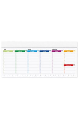 Claps 142 - Slim Planning Multicolor