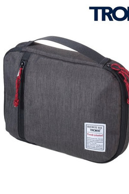 TROIKA BBG54 - Tech Accessory Organizer with Zipper and Handle