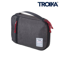 TROIKA BBG54 - Tech Accessory Organizer with Zipper and Handle