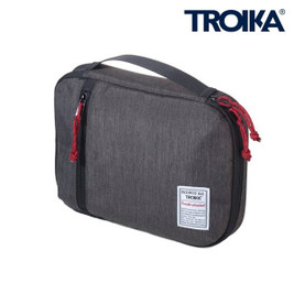 TROIKA BBG54 - Tech Accessory Organizer with Zipper and Handle