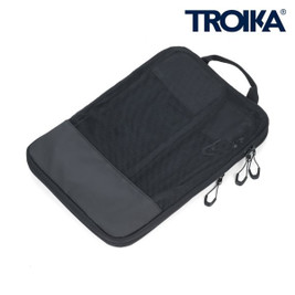 TROIKA BBL56 - Black Compression Travel Packing Cubes
