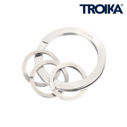 TROIKA KR2310 - Fingernail-Friendly Keyring System