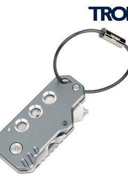 TROIKA KTL40 - Compact Multi-Tool Keyring Gadget