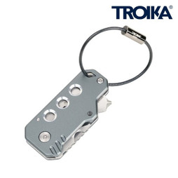 TROIKA KTL40 - Compact Multi-Tool Keyring Gadget