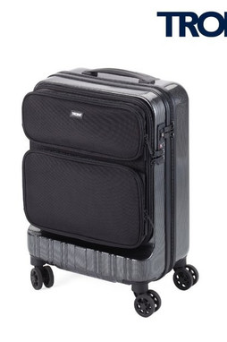 TROIKA LUG02 - Business Trolley with TSA Lock and Laptop Compartment