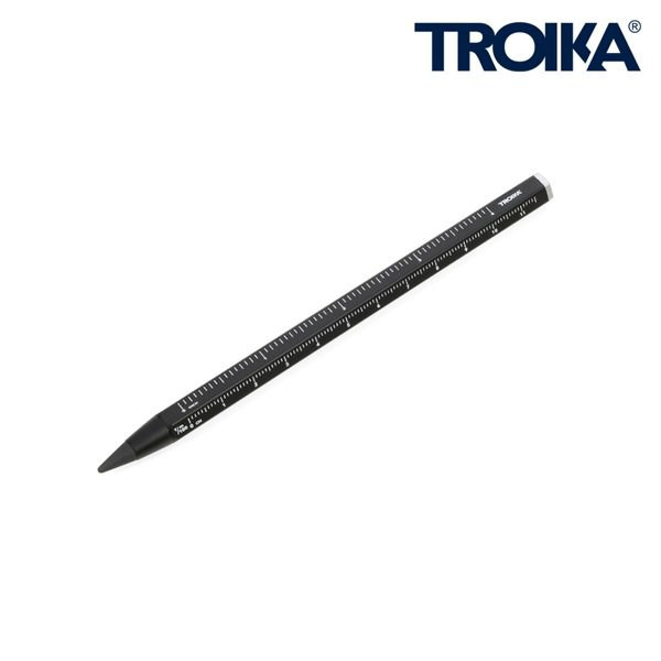 TROIKA PEN20 - Sustainable Endless Writing Pencil with Ruler