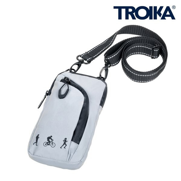 TROIKA SBG03 - Reflective Smart Shoulder Bag for Sports
