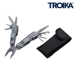 TROIKA TOL41 - Versatile Multi-Tool with Ten Essential Functions