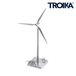 TROIKA WIN01 - Wind Turbine Magnetic Paper Clip Holder