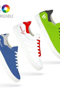 Claps SN002 - Customizable Handmade Leather Sneakers