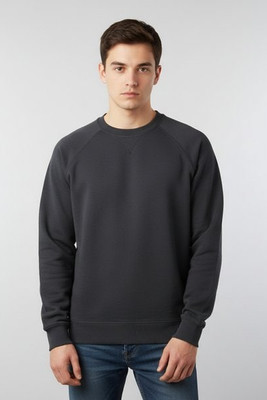 Horizon H03006 - Comfortable Cotton Raglan Crewneck Sweatshirt