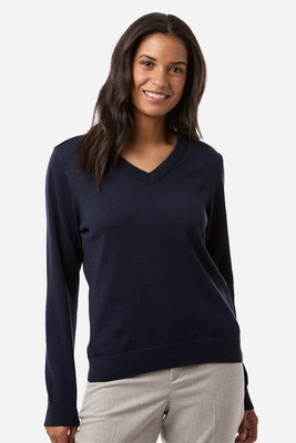 Devon & Jones DG445W - Women's New Classics V-Neck Sweater