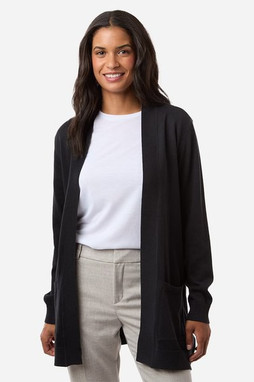 Devon & Jones DG447W - Womens New Classics Open Cardigan Sweater