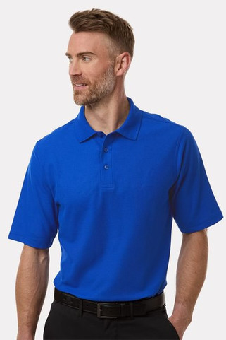 Harriton M105 - Mens Maverick CVC Pique Polo