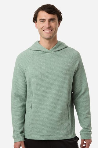 North End NE729 - Mens Spirit Textured Hooded Pullover
