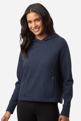 North End NE729W - Womens Spirit Textured Hooded Pullover