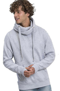 AWDis JHA021 - Unisex Cross Neck Hooded Sweatshirt