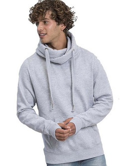 AWDis JHA021 - Unisex Cross Neck Hooded Sweatshirt