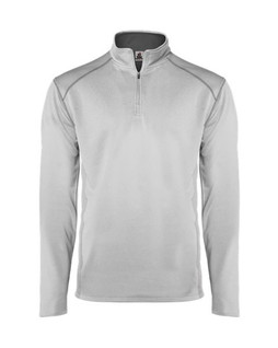 Badger 4438 - Mens Money Mesh Quarter-Zip Pullover
