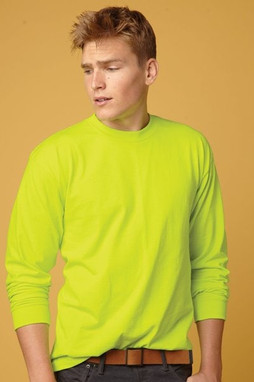 Bayside 1715 - Mens USA-Made 50/50 Long Sleeve T-Shirt