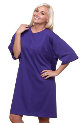 Bayside 3303 - Camiseta de cuello redondo para mujer, fabricada en EE.UU.