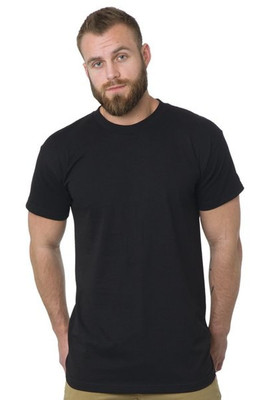 Bayside 5200 - Camiseta alta de hombre, fabricada en EE.UU.