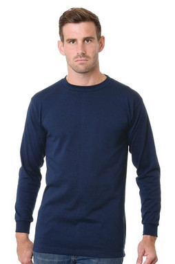 Bayside 6200 - Mens USA-Made Tall Long Sleeve T-Shirt