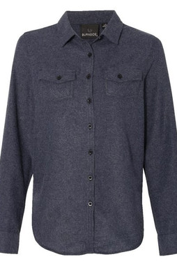 Burnside 5200 - Womens Solid Flannel Shirt
