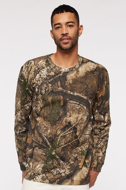 Code Five 3981 - Mens Realtree® Camo Long Sleeve T-Shirt