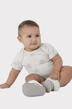 Code Five 4329 - Infant Star Print Bodysuit