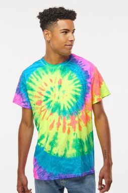 Colortone 1000 - Unisex Multi-Color Tie-Dyed T-Shirt