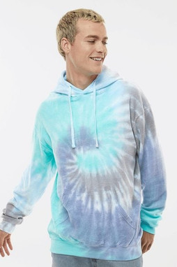 Colortone 8600 - Unisex Tie-Dyed Cloud Fleece Hooded Sweatshirt