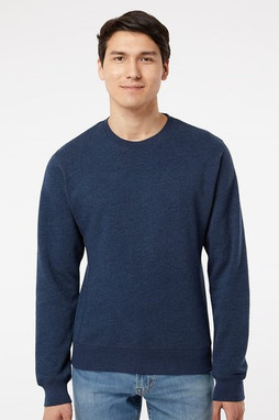 J. America 8870 - Unisex Triblend Fleece Crewneck Sweatshirt