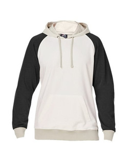 J. America 8886 - Unisex Vintage Tricolor Hooded Sweatshirt