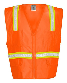 Kishigo 1091 - Unisex Multi-Pocket Surveyors Vest