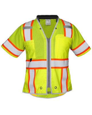 Kishigo 1822 - Chaleco de mujer Premium Brilliant Series® Clase 3