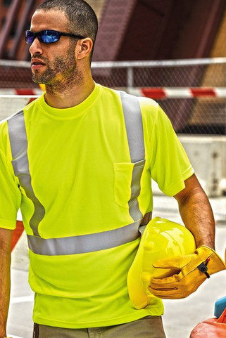 Kishigo 9110-9111 - Unisex High-Performance Microfiber T-Shirt